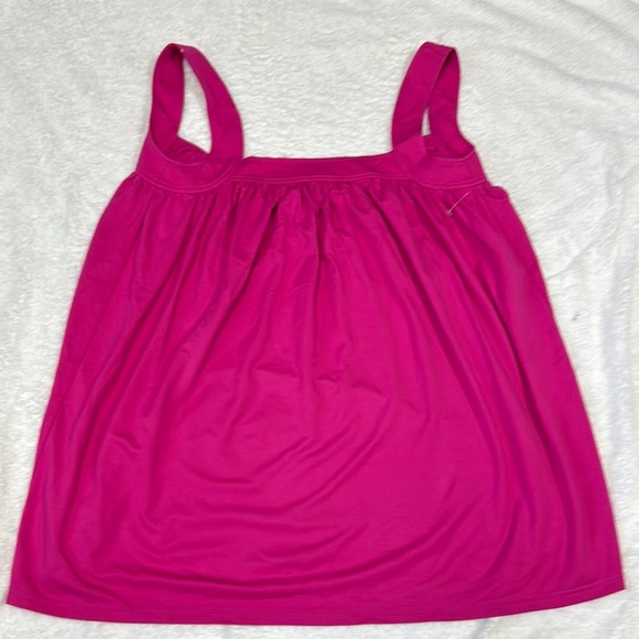 Rebecca Minkoff Smocked Pink Sleeveless summer tank - Picture 1 of 5